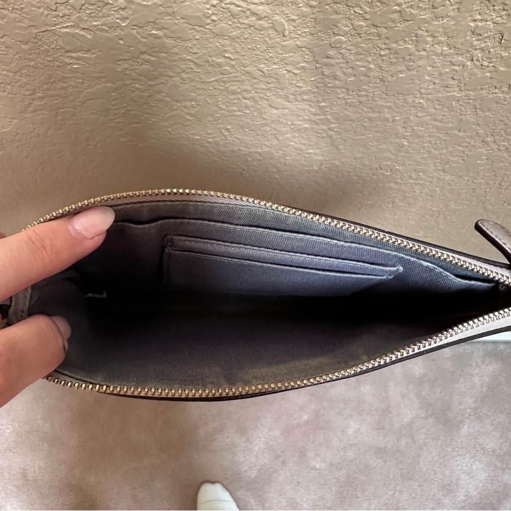 Coach Tan Small Crossbody Wallet - Picture 4 of 7